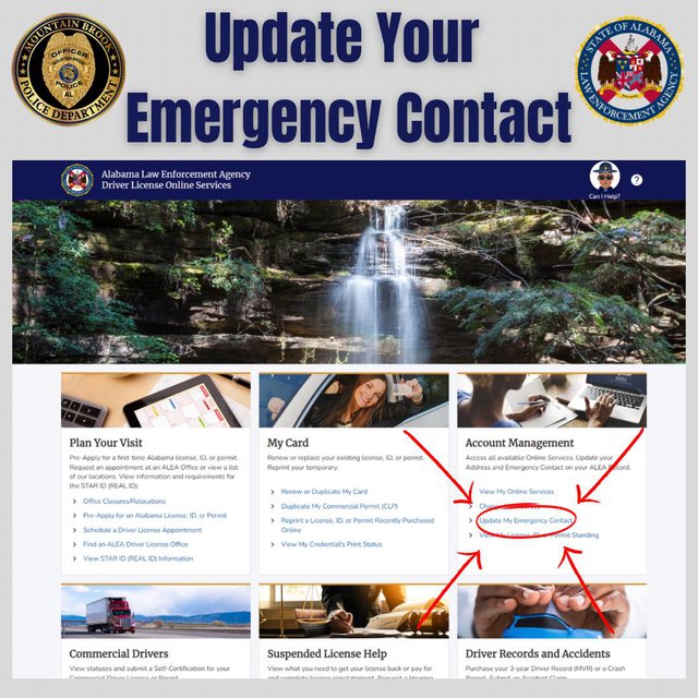 MBPD emergency contact
